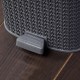 Rattan Trash Can Large
